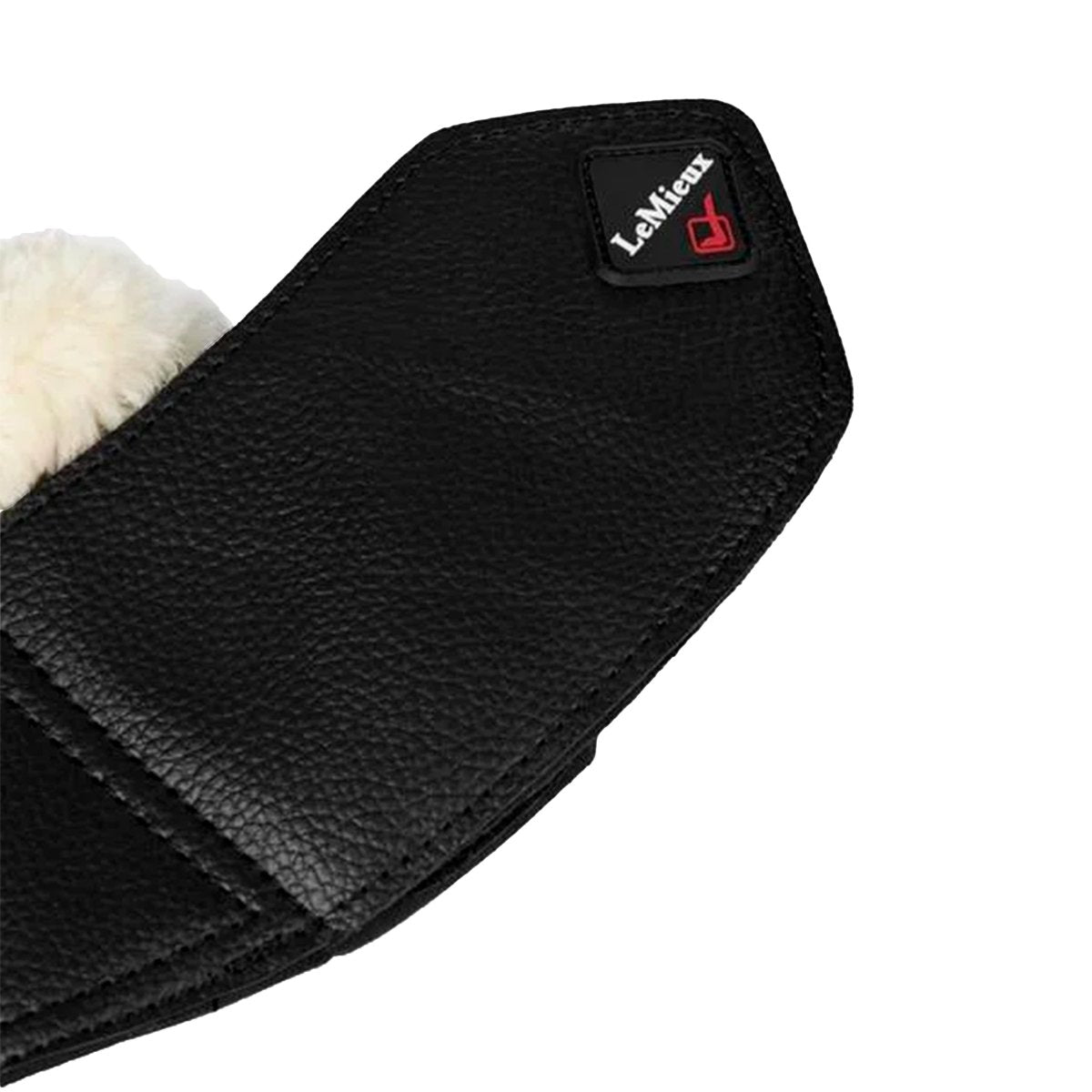 LeMieux Fleece WrapRound Klokker - Sort/Neutral - animondo.dk