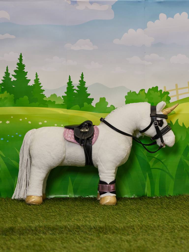 LeMieux Toy Pony Sadelunderlag - Pink Shimmer - animondo.dk