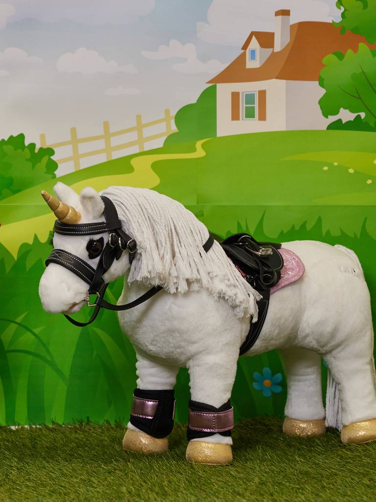 LeMieux Toy Pony Sadelunderlag - Pink Shimmer - animondo.dk