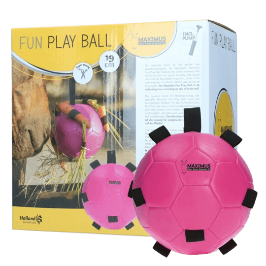 Maximus Fun Play Ball Pink - animondo.dk
