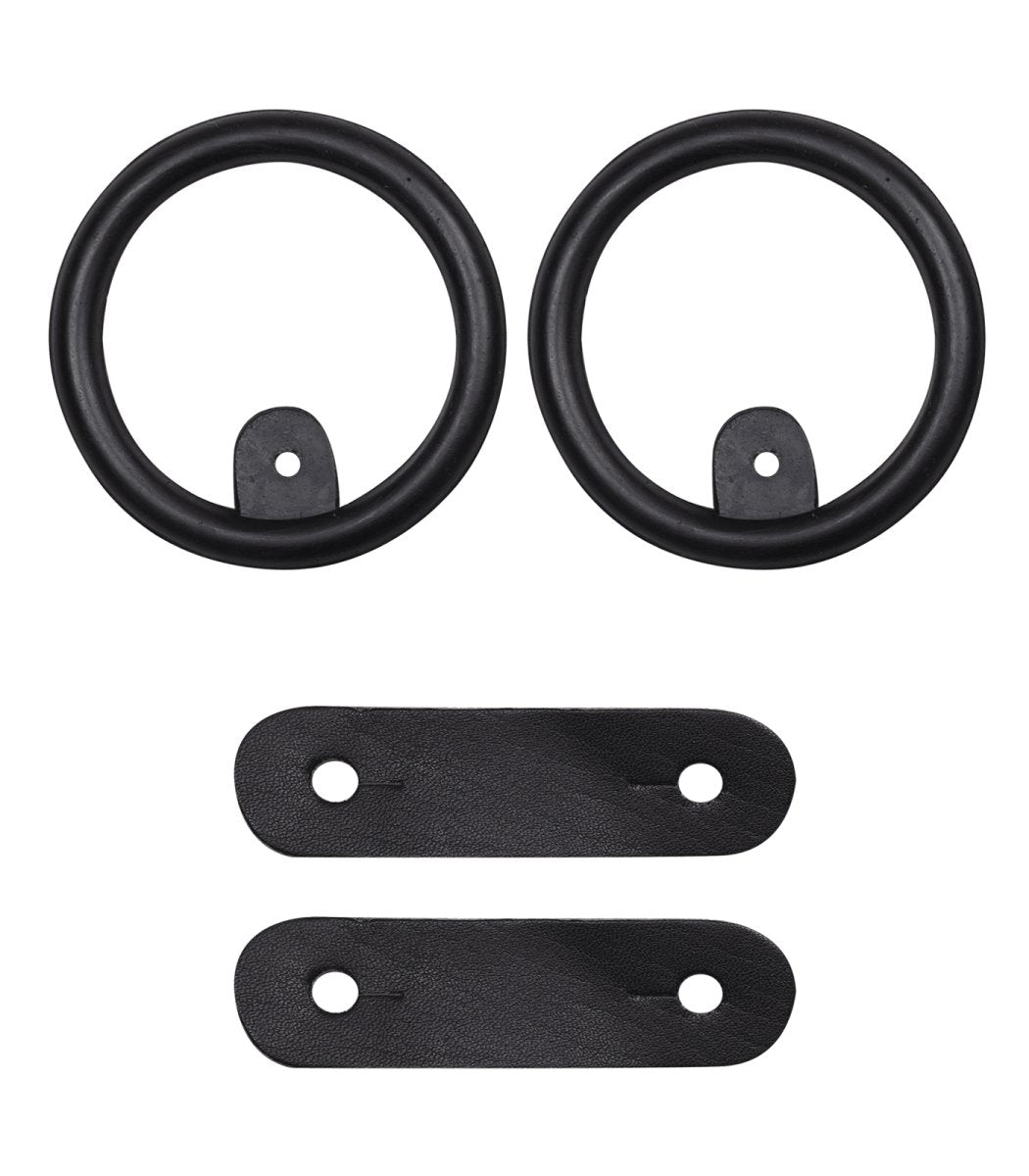 rubber rings and leather loops for safety stirrups - animondo.dk