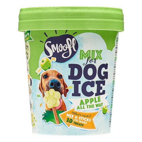 Smoofl Dog Ice - Apple - animondo.dk