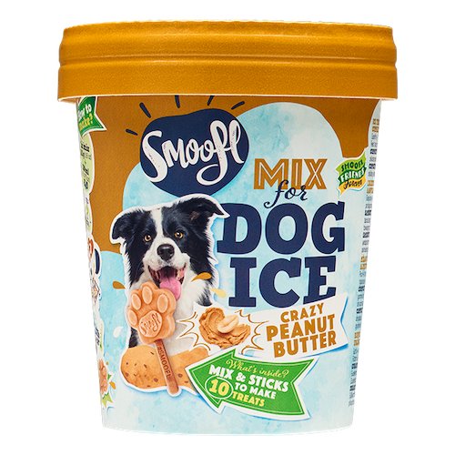 Smoofl Dog Ice - Peanut butter - animondo.dk