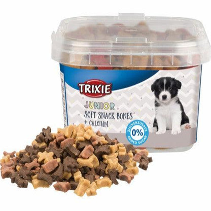 Trixie Junior Soft Snack Bones +calcium, 140 g - animondo.dk