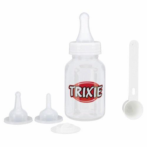 Trixie Suckling bottle set, 120 ml, transparent/white - animondo.dk