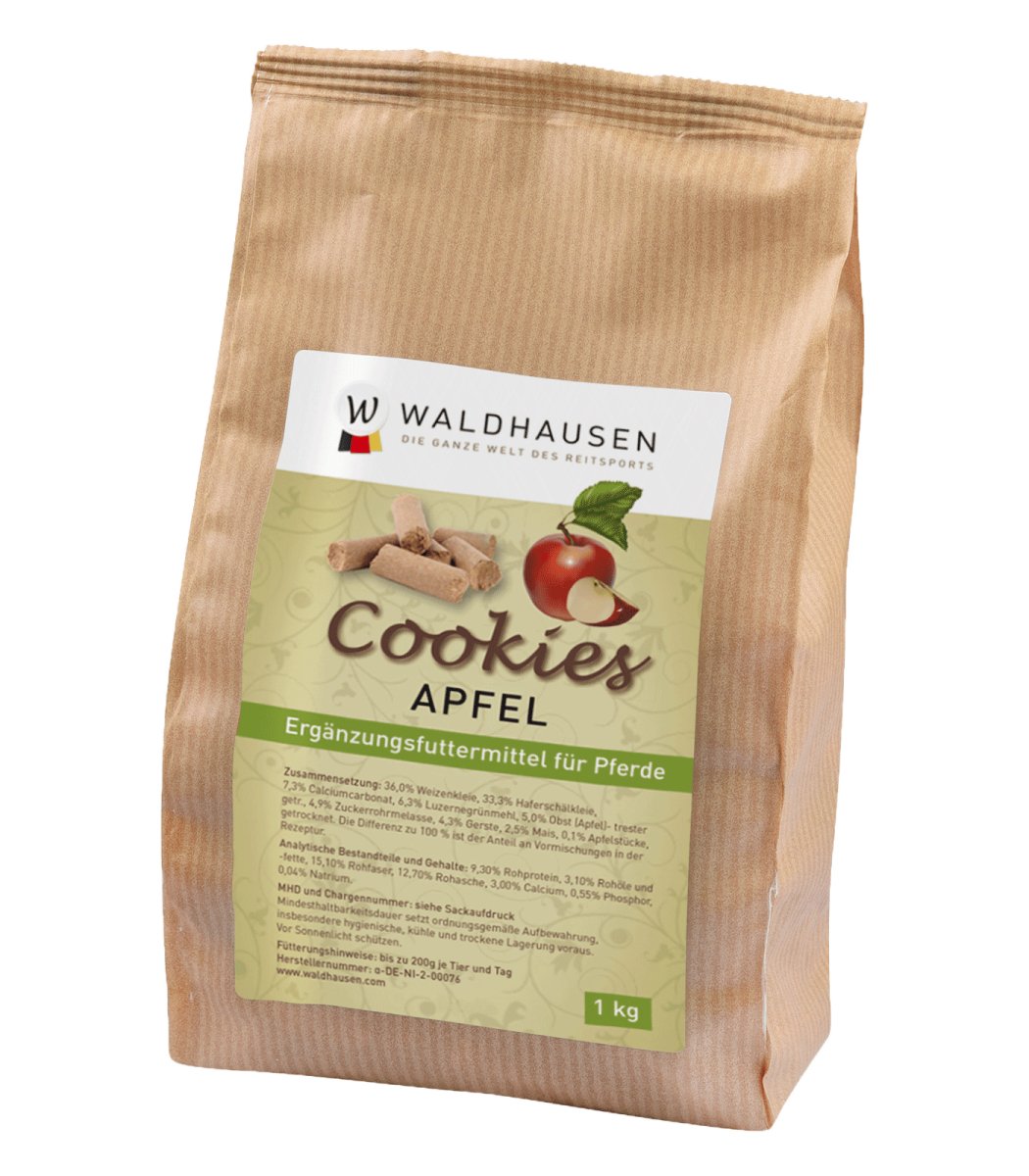 Waldhausen Hestebolcher Æble - 1 kg - animondo.dk