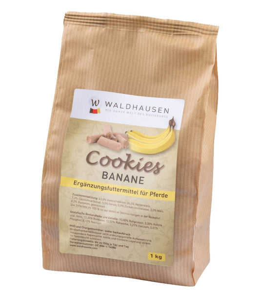 Waldhausen Hestebolcher Banan - 1 kg - animondo.dk