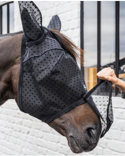 42684 Kentucky Horsewear Fly Mask Hjerter med ører og næse